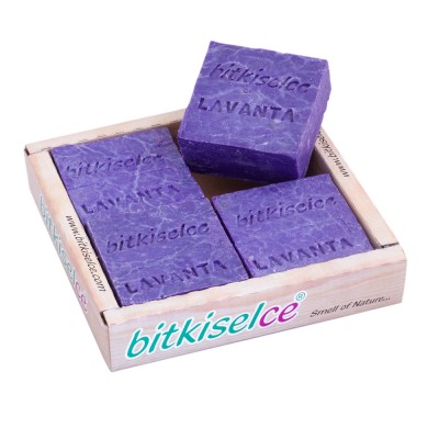 Bitkiselce El Yapımı Lavanta Yağlı Doğal Sabun 450 gr.
